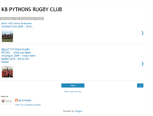 Tablet Screenshot of kbpythons-rugbyclub.blogspot.com