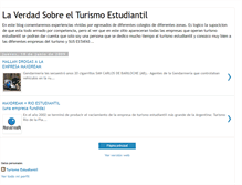 Tablet Screenshot of estafasdelturismoestudiantil.blogspot.com