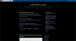 Desktop Screenshot of digizenblog.blogspot.com