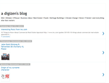 Tablet Screenshot of digizenblog.blogspot.com