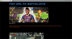 Desktop Screenshot of fandelfcbarcelona.blogspot.com