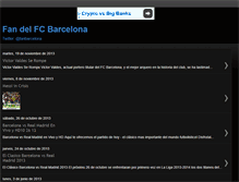 Tablet Screenshot of fandelfcbarcelona.blogspot.com