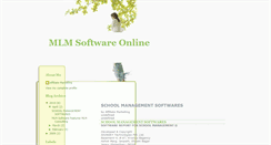 Desktop Screenshot of mlmsoftwareonline.blogspot.com