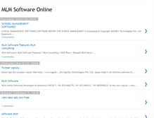 Tablet Screenshot of mlmsoftwareonline.blogspot.com