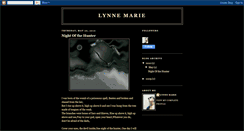 Desktop Screenshot of lynne-marie.blogspot.com