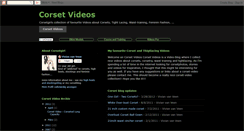 Desktop Screenshot of corsetvideos.blogspot.com