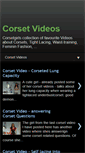 Mobile Screenshot of corsetvideos.blogspot.com