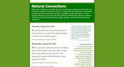 Desktop Screenshot of naturalconnections.blogspot.com