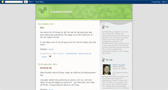 Desktop Screenshot of contactcentret.blogspot.com