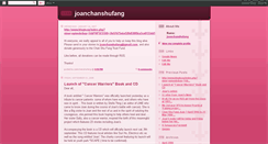 Desktop Screenshot of joanchanshufang.blogspot.com