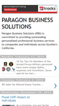 Mobile Screenshot of paragonbusinesssolutions.blogspot.com