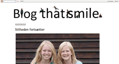 Desktop Screenshot of blog-that-smile.blogspot.com
