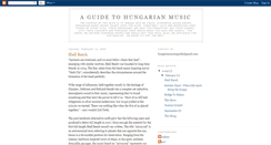 Desktop Screenshot of hungarianmusicguide.blogspot.com