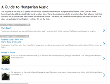 Tablet Screenshot of hungarianmusicguide.blogspot.com