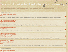 Tablet Screenshot of freeclassicalmusiconline.blogspot.com