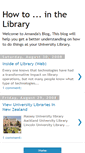 Mobile Screenshot of howtointhelibrary.blogspot.com