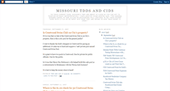 Desktop Screenshot of missouri-tdds-cids.blogspot.com
