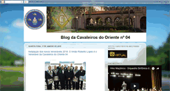 Desktop Screenshot of cavaleirosoriente4.blogspot.com