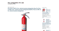 Desktop Screenshot of fireextinguisherss.blogspot.com