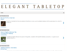 Tablet Screenshot of eleganttabletop.blogspot.com