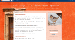 Desktop Screenshot of chirpingandfluttering.blogspot.com