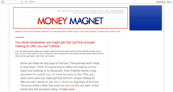 Desktop Screenshot of moneymagnetbook.blogspot.com