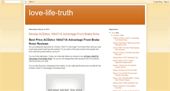 Desktop Screenshot of love-life-truth.blogspot.com