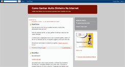 Desktop Screenshot of comoganharmuitodinheironainternet.blogspot.com