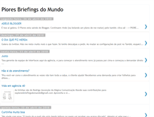 Tablet Screenshot of pioresbriefingsdomundo.blogspot.com