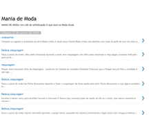Tablet Screenshot of mania-de-modaa.blogspot.com