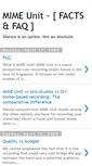 Mobile Screenshot of mime-unit-factsfaq.blogspot.com