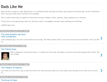 Tablet Screenshot of dadslikeme.blogspot.com