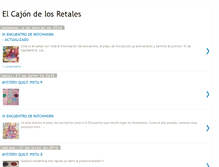 Tablet Screenshot of cajonretales.blogspot.com