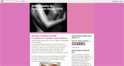 Desktop Screenshot of enfermedadsdtransmisionsexual.blogspot.com