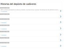 Tablet Screenshot of depositodecadaveres.blogspot.com