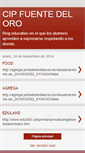 Mobile Screenshot of fuentedeloro.blogspot.com