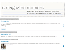 Tablet Screenshot of amagazinemoment.blogspot.com