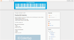 Desktop Screenshot of elcolectivoesarte.blogspot.com