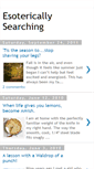 Mobile Screenshot of esotericallysearching.blogspot.com