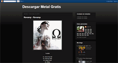 Desktop Screenshot of descargar-metal-gratis.blogspot.com