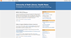 Desktop Screenshot of bathhealthnews.blogspot.com