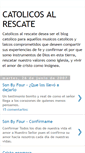 Mobile Screenshot of catolicosalrescate.blogspot.com