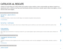 Tablet Screenshot of catolicosalrescate.blogspot.com