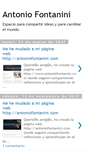 Mobile Screenshot of antoniofontanini.blogspot.com