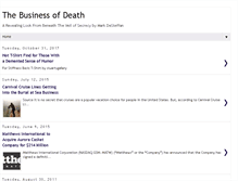 Tablet Screenshot of businessofdeath.blogspot.com
