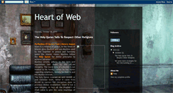 Desktop Screenshot of heartofweb.blogspot.com