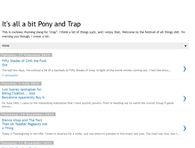 Tablet Screenshot of itsallabitponyandtrap.blogspot.com