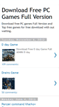 Mobile Screenshot of pc-gamesdownloadfree.blogspot.com