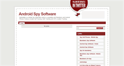 Desktop Screenshot of android-spy.blogspot.com