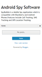 Mobile Screenshot of android-spy.blogspot.com